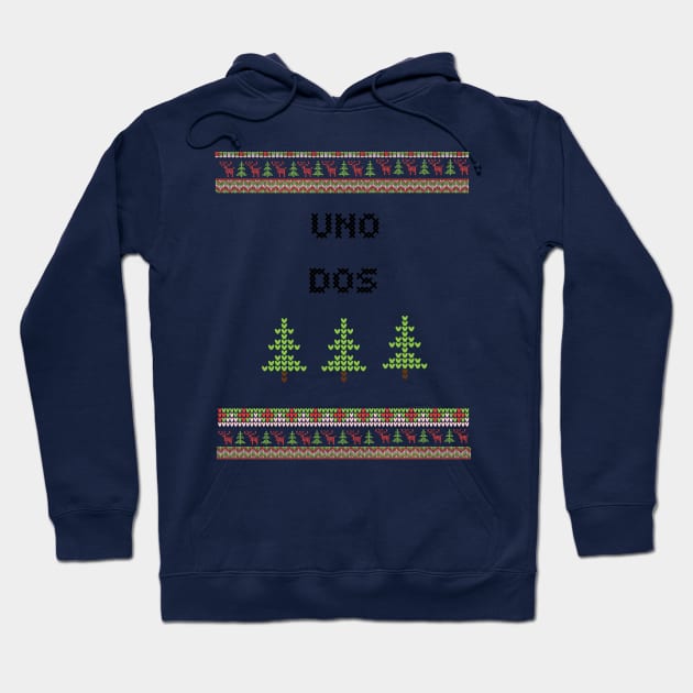 Uno, Dos, Trees Hoodie by flormcubed
